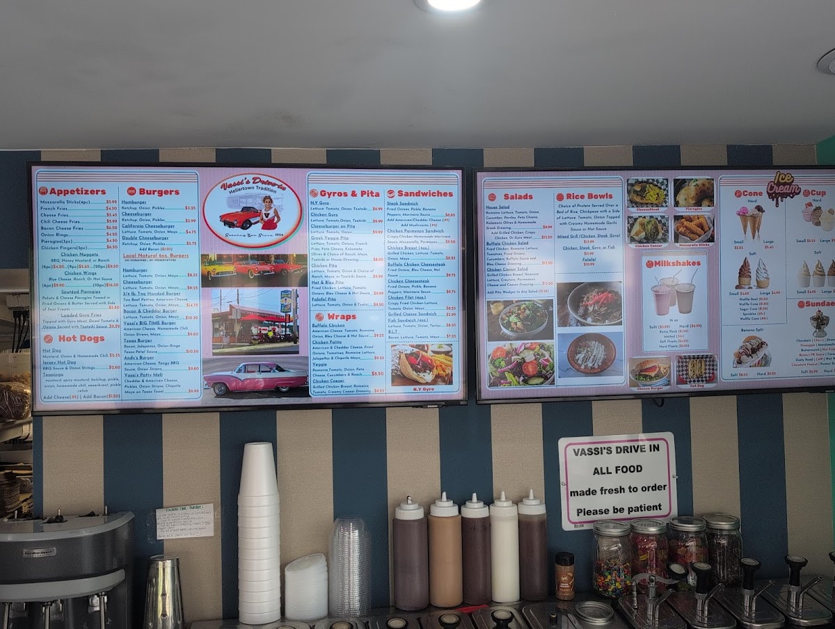 Vassi's Drive-In Menu - Image 4